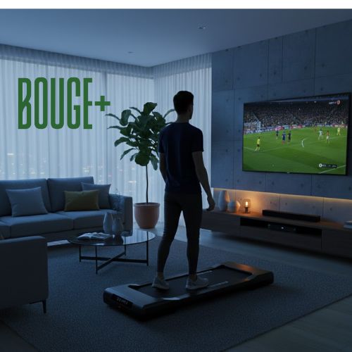 Tapis de marche - BOUGE+ Rose